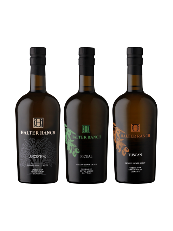 Halter Ranch Olive Oil Trio Gift Box Set